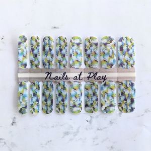 5 for $15 Nail Wraps- Wet on dry Salt